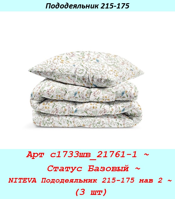 Арт с1733шв_21761-1 ~  Статус Базовый ~ NITEVA Пододеяльник 215-175 нав 2 ~ (3 шт).jpg